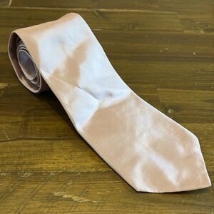 Vintage Calvin Klein Silk Tie New with tags Metallic Lilac Lavender Purple Sheen